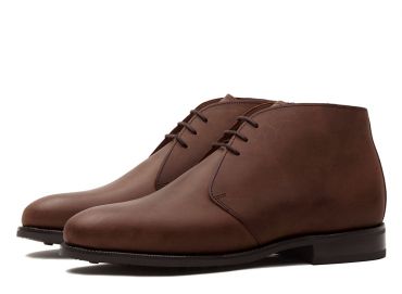 Botas Chukka Marrom escuro