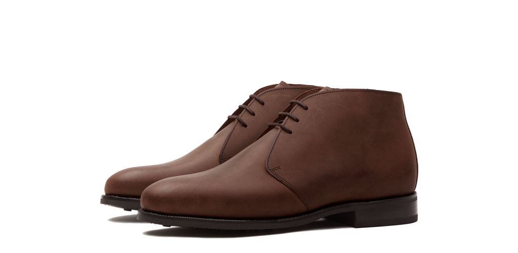 Botas Chukka Marrom escuro