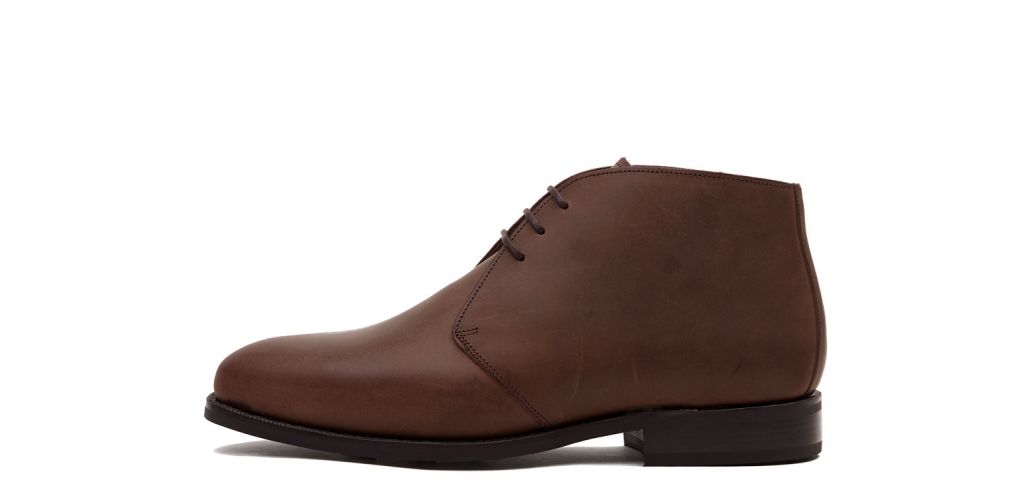Botas Chukka Marrom escuro