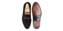Sapato preto Oxford para os homens, sapato com forma Inglês, clássicos sapatos, sapatos elegantes, sapatos para casamentos, sapatos de casamento para os homens