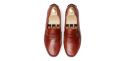 The Catania: Driver Couro Conhaque Sola Mista | Crownhill Shoes