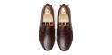 The Rimini: Driver Couro Castanho tingido a mão Sola Mista | Crownhill Shoes