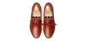 The Sorento: Driver Couro Conhaque Sola Mista | Crownhill Shoes