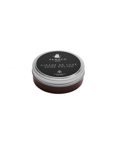 Saphir crema marrone, color cera per lucidare le scarpe, Saphir cera per la cura delle scarpe, cera marrone per le scarpe