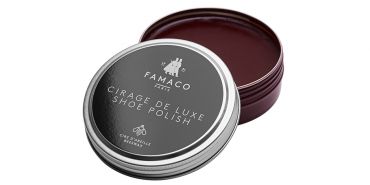 Saphir crema marrone, color cera per lucidare le scarpe, Saphir cera per la cura delle scarpe, cera marrone per le scarpe