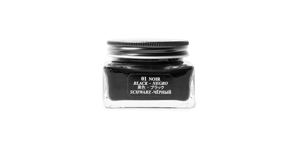 Saphir Cordovan Creme Schwarze