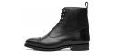 Bottes Balmoral, bottes noires, bottes noires pour les hommes, bottes classiques pour messieurs, bottes de trendsetter