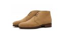 Botas Chukka para homens, botas de camurça para homens marrom, botas impermeáveis, botas para inverno, botas com cadarços