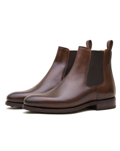 Botas Chukka homens pretos, casuais botas mens