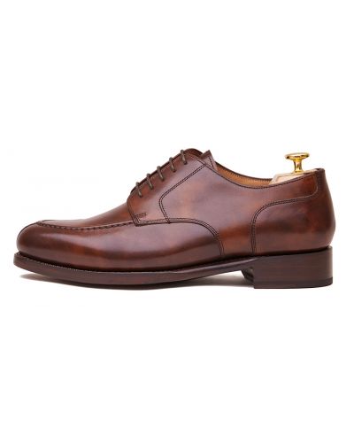 Dark Brown suede plana oxford para homens, homens oxford, castanho chocolate camurça forma homens