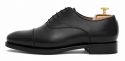 Black Oxford shoe for men, Plain Oxford shoe, shoe with english last, classic shoes, elegant shoes, dress shoes, dress shoes for weddings, wedding shoes for men
