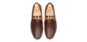 Chaussure driver avec masque au brun. Chaussure confortable pour l'été