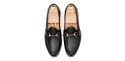 Mens loafer shoes, penny loafers, penny loafer in black leather