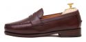 Penny loafer, leather shoes, burgundy shoe, loafer, shoe mask, diamond mask, comfortable shoes, summer shoes