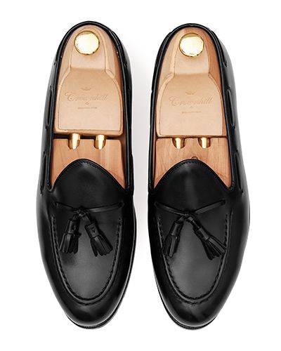 Mocassini nappa neri, scarpe nere per gli uomini, pattini convenzionali, abito scarpe nere, scarpe da ufficio, scarpe per tutti i giorni, scarpe di qualità, scarpe per ogni occasione