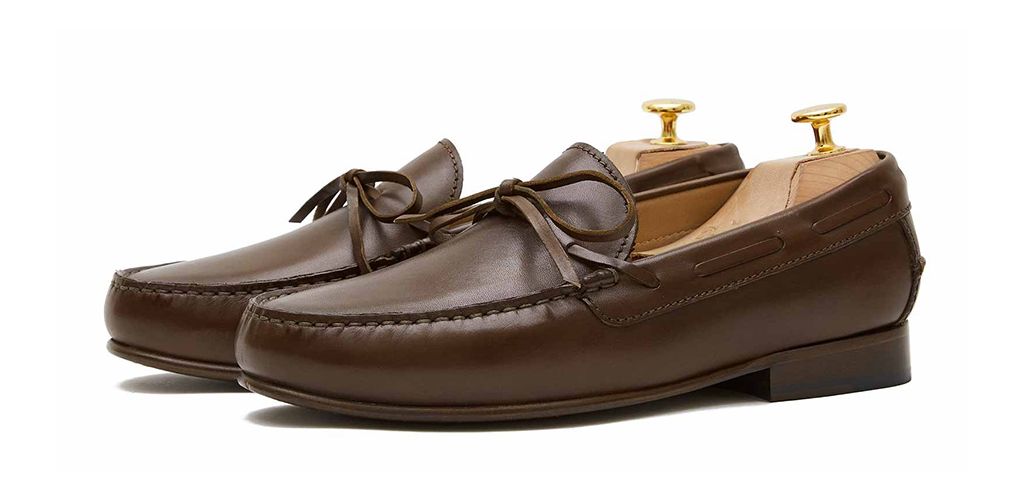 Mocassini da uomo, scarpe nappa marrone, fannullone marrone, scarpe nocciola, scarpe marroni nappa, scarpe comode, le scarpe perfette fatte in Spagna