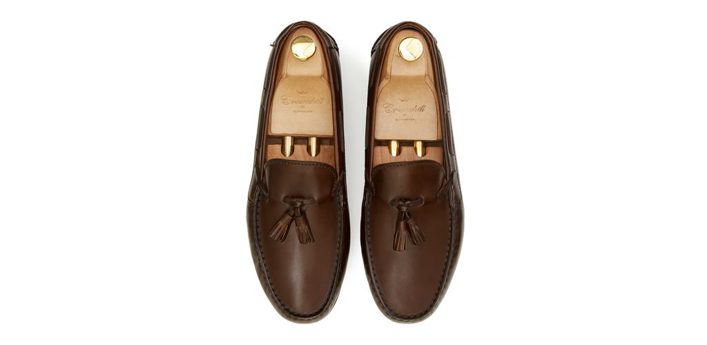 Mocassini da uomo, scarpe nappa marrone, fannullone marrone, scarpe nocciola, scarpe marroni nappa, scarpe comode, le scarpe perfette fatte in Spagna