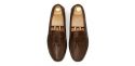 Mocassini da uomo, scarpe nappa marrone, fannullone marrone, scarpe nocciola, scarpe marroni nappa, scarpe comode, le scarpe perfette fatte in Spagna