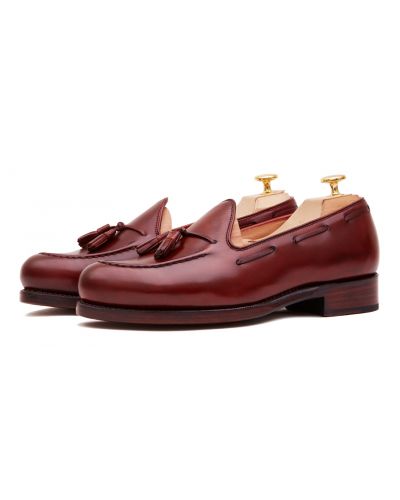 Sapatos mocassim penny para homens, sapatos borgonha, sapatos de qualidade, sapatos casuais, sapatos elegantes, sapatos essenciais