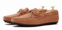 String driver shoe in brown. comfortable shoe for summer