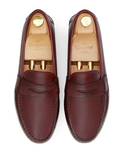 Penny loafer, leather shoes, burgundy shoe, loafer, shoe mask, diamond mask, comfortable shoes, summer shoes
