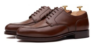 Scarpe scamosciate marrone da uomo