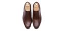 Dark Brown suede plana oxford para homens, homens oxford, castanho chocolate camurça forma homens