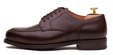 Sapatos feitos à mão para homens, sapatos de couro de borgoña