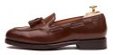 Mocasín de borlas marrón cognac, zapatos de ante para hombre, calzado formal, zapatos para la oficina, zapatos cómodos, zapatos para el día a día, zapatos de calidad 