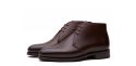 Leather ankle boots, boots made of leather, burgundy leather boots