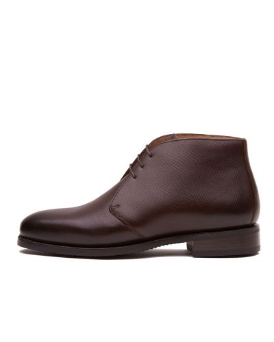 Bottes en cuir, bottes en cuir, bottes en cuir bordeaux