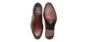 Brown brogue wing tip monkstrap, brown suede mens shoes
