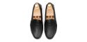 Loafer Penny, sapatos de pele, sapato marrom, loafer, máscara de sapato, sapatos confortáveis