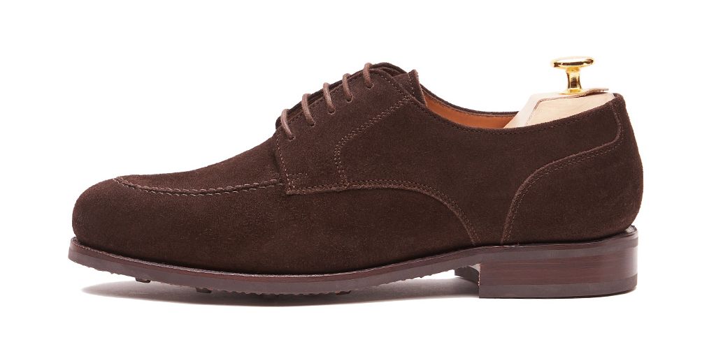 Sapatos Derby, sapatos Blucher, sapatos de camurça, sapatos marrons, sapato marrom escuro, sapatos de amarrar, sapatos casuais, sapatos para a primavera