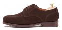 Sapatos Derby, sapatos Blucher, sapatos de camurça, sapatos marrons, sapato marrom escuro, sapatos de amarrar, sapatos casuais, sapatos para a primavera