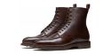 Botas Brown Balmoral, botas Derby para homens, botas mens com atacadores