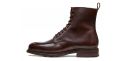 Botas Brown Balmoral, botas Derby para homens, botas mens com atacadores
