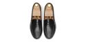 Sapato preto Oxford para os homens, sapato com forma Inglês, clássicos sapatos, sapatos elegantes, sapatos para casamentos, sapatos de casamento para os homens