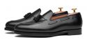 Sapato preto Oxford para os homens, sapato com forma Inglês, clássicos sapatos, sapatos elegantes, sapatos para casamentos, sapatos de casamento para os homens