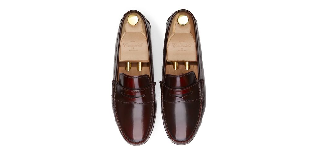 Loafer Penny, sapatos de pele, sapato marrom, loafer, máscara de sapato, sapatos confortáveis