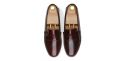 Loafer Penny, sapatos de pele, sapato marrom, loafer, máscara de sapato, sapatos confortáveis