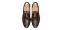 Sapato preto Oxford para os homens, sapato com forma Inglês, clássicos sapatos, sapatos elegantes, sapatos para casamentos, sapatos de casamento para os homens