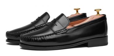Loafer Penny, sapatos de pele, sapato marrom, loafer, máscara de sapato, sapatos confortáveis