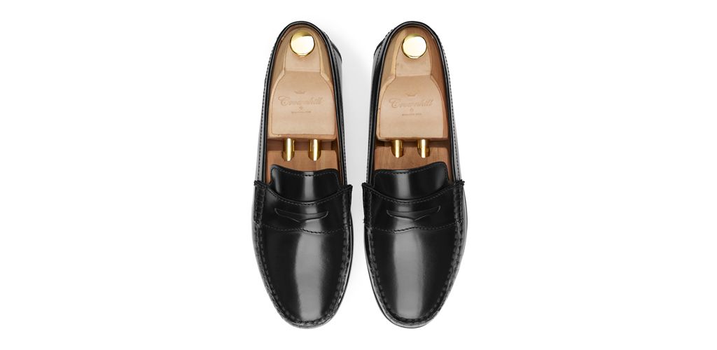 Loafer Penny, sapatos de pele, sapato marrom, loafer, máscara de sapato, sapatos confortáveis