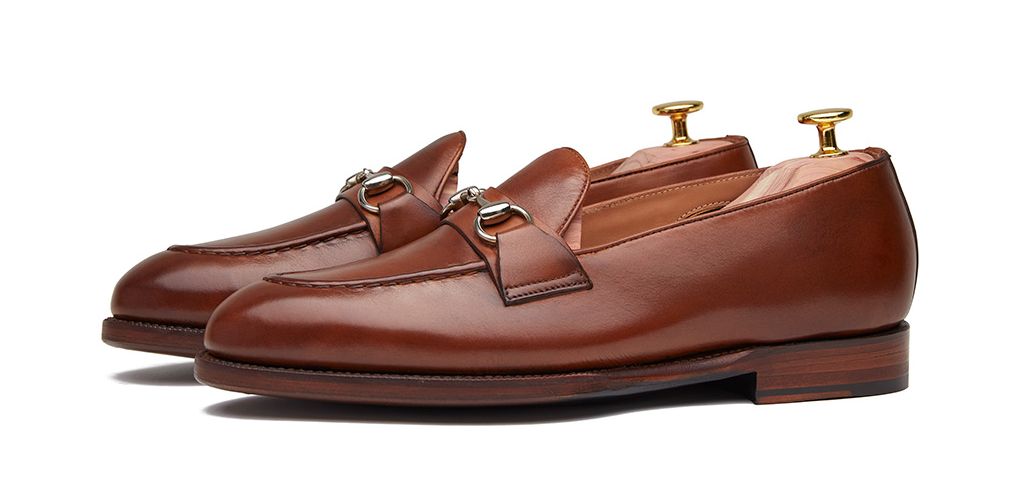 Mocassim na máscara de couro preto, Homens de couro loafer
