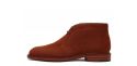 Botas Chukka para homens, botas de camurça para homens marrom, botas impermeáveis, botas para inverno, botas com cadarços