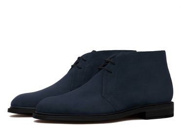 Botas Chukka para homens, botas de camurça para homens marrom, botas impermeáveis, botas para inverno, botas com cadarços
