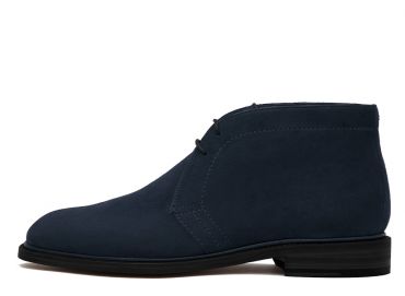 Botas Chukka para homens, botas de camurça para homens marrom, botas impermeáveis, botas para inverno, botas com cadarços