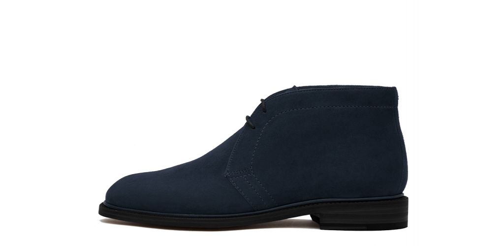 Botas Chukka para homens, botas de camurça para homens marrom, botas impermeáveis, botas para inverno, botas com cadarços