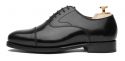 Sapato preto Oxford para os homens, sapato com forma Inglês, clássicos sapatos, sapatos elegantes, sapatos para casamentos, sapatos de casamento para os homens